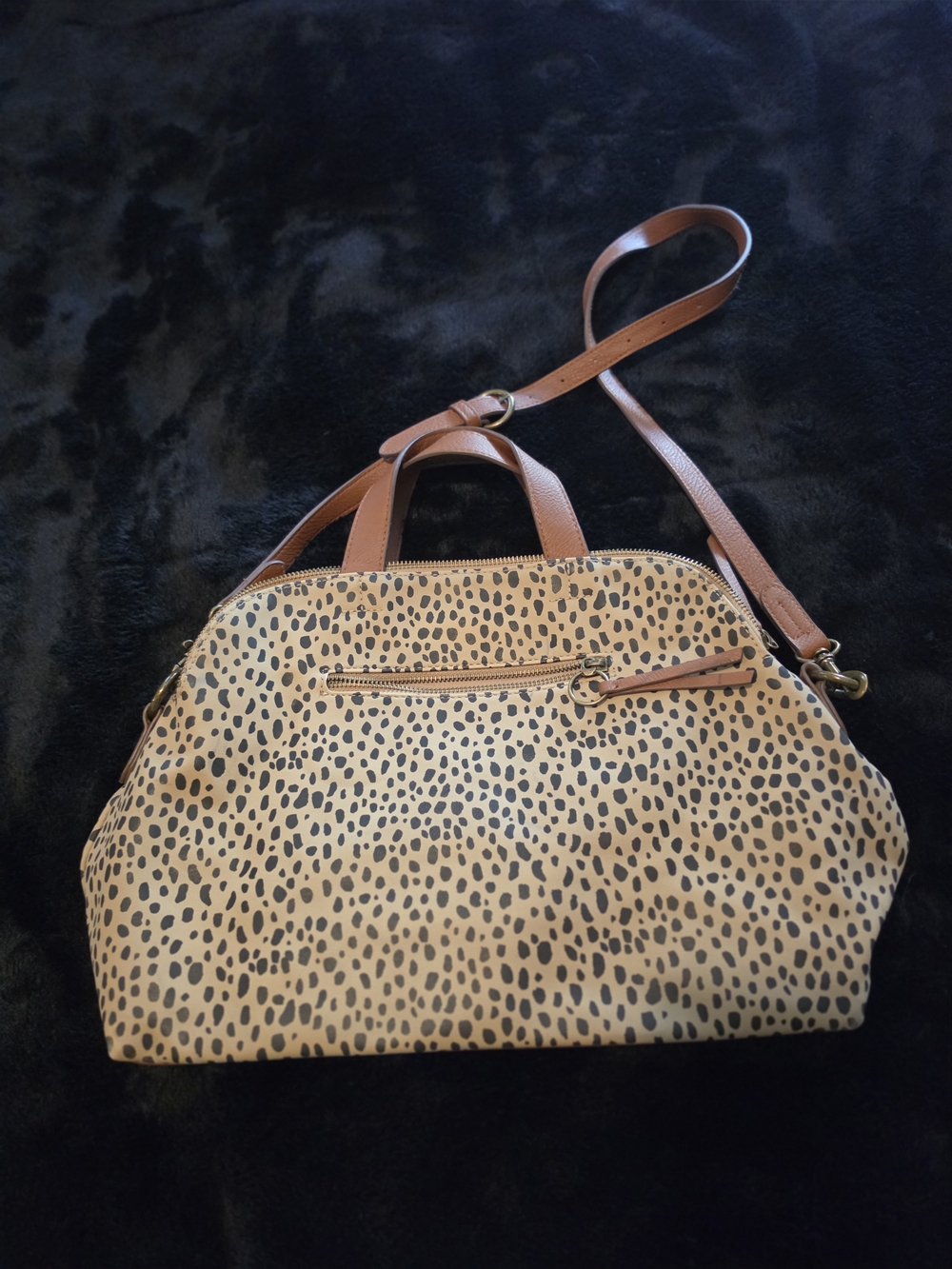Universal Thread Cheetah Print Dome Satchel Bag